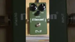 Maxon D&S (Distortion/Fuzz) Bass Demo