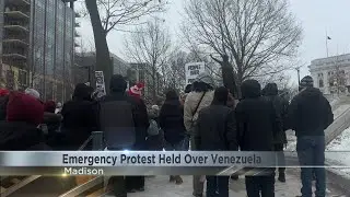 Madison protests U.S. actions in Venezuela