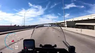 RYKER: 2019 Can-Am Ryker Rally, 60-95 MPH roll-on performance, UPHILL!