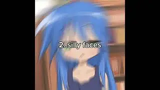 Konata is very cute #luckystar #anime #konata