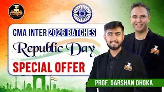 CMA Inter 2026 Batches | Republic Day Limited Period Offer
