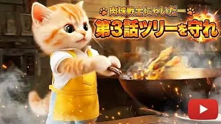 AI猫ヒーロー優しさと勇気の物語　第3話「ツリーを守れ！」#aihero #aicat #aivideo #japan