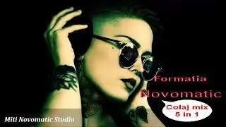 🎙NOVOMATIC - COLAJ MIX 5in1  cu cele mai bune melodii , anii '90  🇷🇴