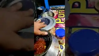 How Much Panipuri Can You Eat💯||Pathsala Famous Panipuri Wala🤤||#shorts #sanzit'svlog #shortvlog