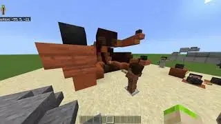 Tremors in Minecraft