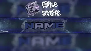 3D BANNER TEMPLATE! // by Simple