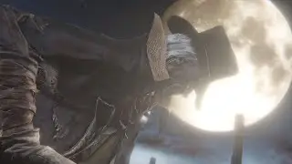Bloodborne: Gehrman, the First Hunter Boss Fight (4K 60fps)