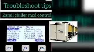 MCS Chiller Troubleshooting, zamil chiller, mcs chiller, mcs control, #chiller #mcs#airconditioning