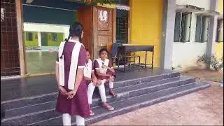 Karthika Akka  watching cricket 🏏