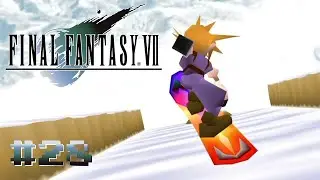 Snowboarding Down the Mountain | Final Fantasy VII - Pt 28
