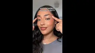 the #browgluecrazylift effect 😍 #makeupreview #browgel #testingmakeup #newdrop