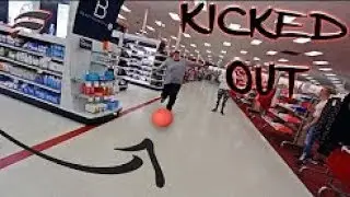KICKBALL WITH STRANGERS! BROKE THE ROOF (PART 2)