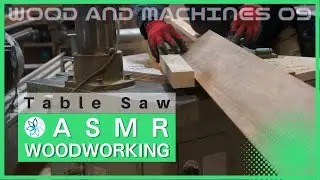 ASMR Woodworking / Table Saw / WM09