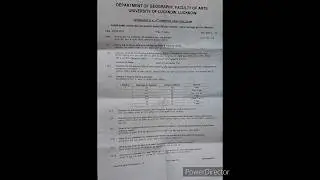 BA//6 semster//exam paper//survey and survey based project report,field trip//Lucknow University//