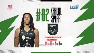 Kahliel Spear with another Double Double for Valmiera!
