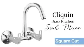 Cliquin Brass Sink Mixer Tap &ndash; Hot & Cold Water with 360&deg; Swivel Spout! #cliquin  ⁨@CliquinStore⁩