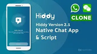 WhatsApp clone | WhatsApp clone script | Chat app script | Appkodes - Hiddy