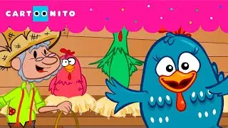 DIVERSÃO À MESA E MUITA CRIATIVIDADE COM OS LÁPIS | GALINHA PINTADINHA | CARTOONITO