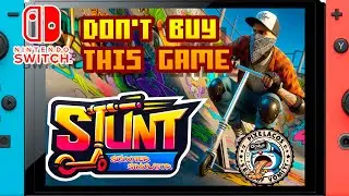 𝐃𝐎𝐍'𝐓 𝐁𝐔𝐘 𝐓𝐇𝐈𝐒 𝐆𝐀𝐌𝐄 - Stunt Scooter Simulator - (Nintendo Switch) - Framerate & Gameplay