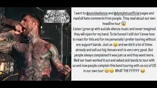 Alex Terrible reacts to backlash that Dying Fetus & Suicide Silence received due to touring together