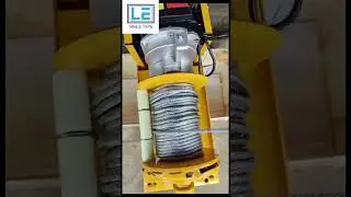 Mini crane with clutch