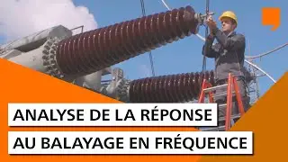 Analyse de la r&eacute;ponse au balayage en fr&eacute;quence avec FRANEO 800