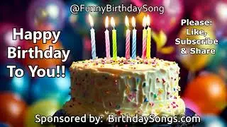 🎸 Happy Birthday To You (College Rock Version 3)  | Alternative Birthday Rock Anthem 🎸