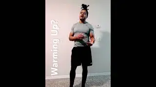 Warm-up tips (ask professional for more details)