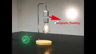 Rebecca very cool magnetic floating desk lamp gooseneck lamp magnetic base LED table light