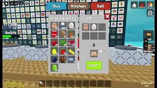 How To Make Fish Burger CRAFT FOOD ROBLOX