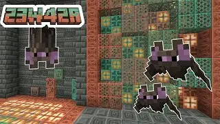 New Decorative Blocks & Bat Revamp! | Minecraft 1.21 | Snapshot 23w43a