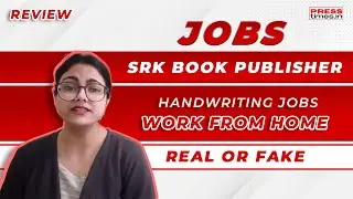 Srk Book Publisher Handwriting Job Real & Fake !! #workfromhome  #handwriting