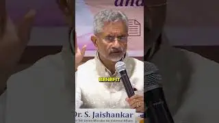 Dr. S Jaishankar on US Double Standard and Hypocrisy #US #iran #chabaharport #shorts