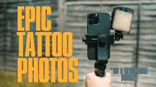 Perfect tattoo photography kit on a budget // Removing glare