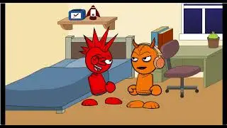 Рэдди превратил Нову Лапу в взрослого. Часть 2. #raddy #sprunki #incredibox #animation #funny