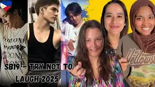 SB19 Попробуйте не реагировать! Челлендж 2025 | Реакция!