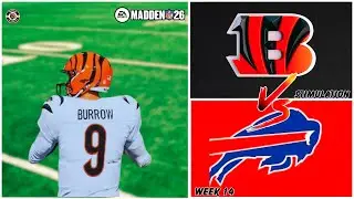 BENGALS vs BILLS Madden 26 Simulation 🏈 Week 14 