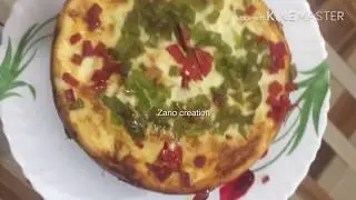 Chilli Chicken Cake || Simple and Easy Tasty Snack | Zano Creation