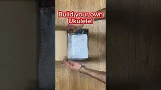 DIY build your own ukulele! #diy #diycrafts #diycraft #ukulele #buildyourown #diykit #giftideas