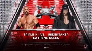 WWE 2K 🎮 Day 1 - Triple H vs. The Undertaker ⚰️