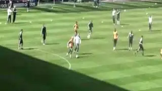 Newcastle United training session 2009 five aside part 2