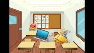 This is an episode of the pb and j show when they are at school.