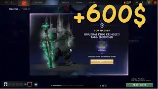 Frostivus 2023 Wraith King arcana + Unusual sword trade up