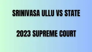 WHETHER SANCTION REQUIRED TO TAKE COGNIZANCE AGAINST PUBLIC SERVANT ? S. ULLU VS STATE 2023 SC