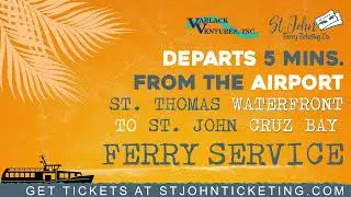 St. John Ferry services between Charlotte Amalie  and Cruz Bay