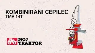 Cepilec TMV 14T - kombiniran (traktor/elektrika) / traktorski pogon