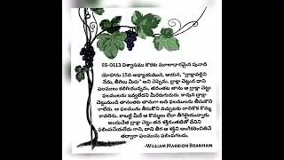 End Time Telugu Message Quotes, 🌾🦅||William Marrion Branham #4