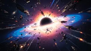 Into the Infinite Spiral &mdash; Dark Space Ambient Music | Alien Warp Through Time | 4K