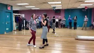 Balboa Intermediate: Sailor Kick Exit. Class Recap