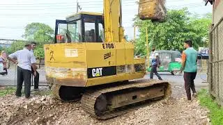 VERY GOOD MACHINE CAT E70B EXCAVATOR SOLD OUT CONSTRUCTION EQUIPMENT MACHINERY CTG.